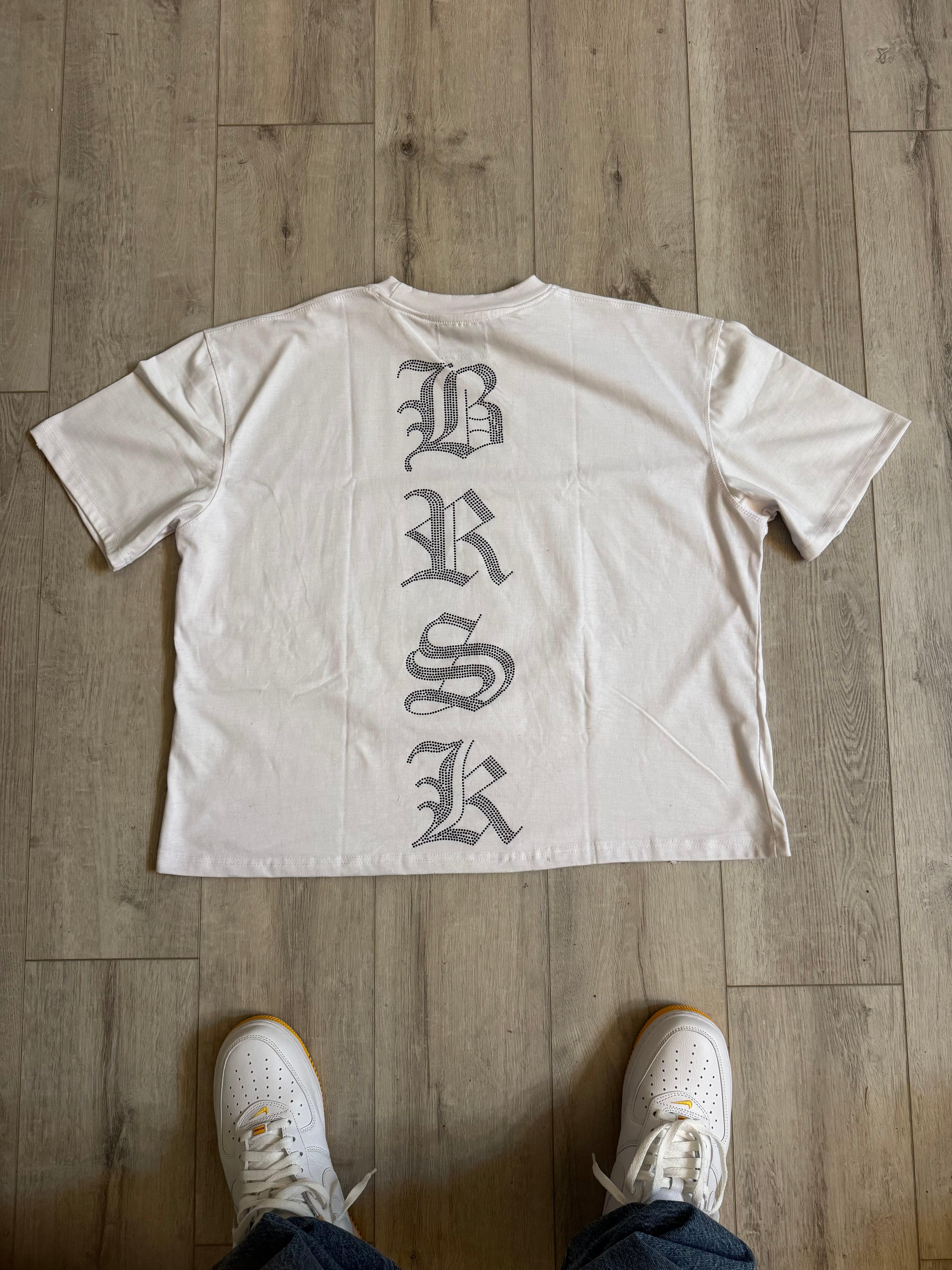 Brsk Eagle tee - White
